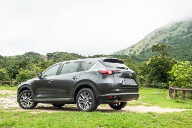 Hong Kong, Çin 4 Haziran 2020 Mazda CX-8 Test Sürüşü 4 Haziran 2020, Hong Kong.