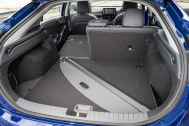 Hong Kong, Çin 3 Haziran 2020: Hyundai IONIQ Elektrik EV İç Deney Günü 3 Haziran 2020.