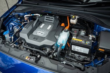 Hong Kong, Çin 3 Haziran 2020: Hyundai IONIQ Elektrik Motoru 3 Haziran 2020, Hong Kong.
