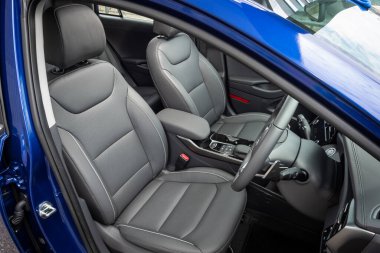 Hong Kong, Çin 3 Haziran 2020: Hyundai IONIQ Elektrik EV İç Deney Günü 3 Haziran 2020.