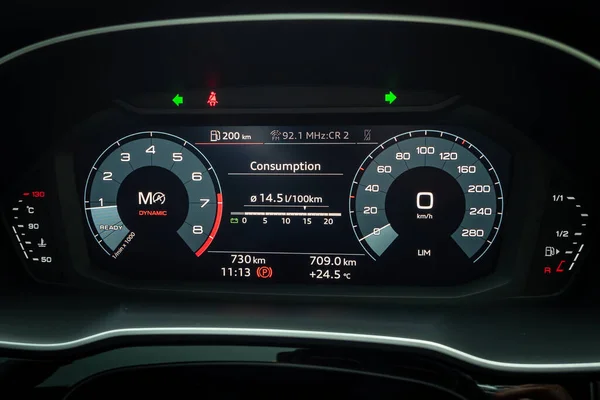 2020 Audi Tfsi 2020 Dashboard 2020 — 스톡 사진