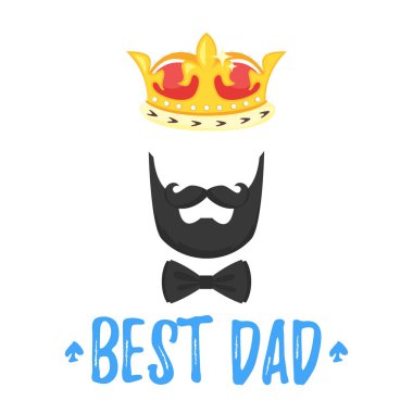  Babalar Günü tebrik kartı.