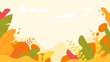 arka plan basit soyut yaprakları ile