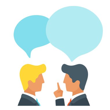 Sohbet veya haber tartışıyor.