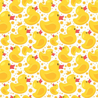 desen sarı lastik ördek ile