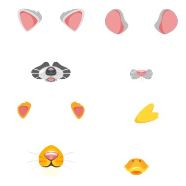 selfie ve video sohbet filtre