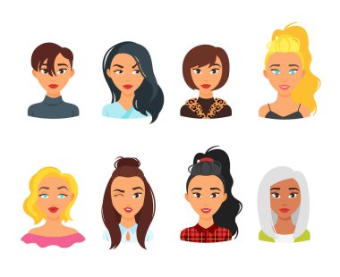 İnsanlar avatar kümesi
