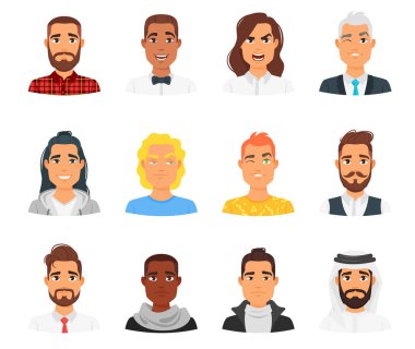 İnsanlar avatar kümesi