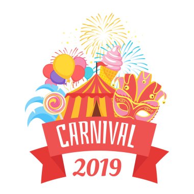 çocuklar için eğlence parkı karnaval