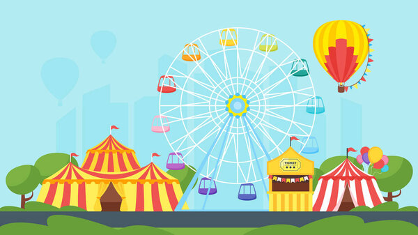 amusement park carnival for kids