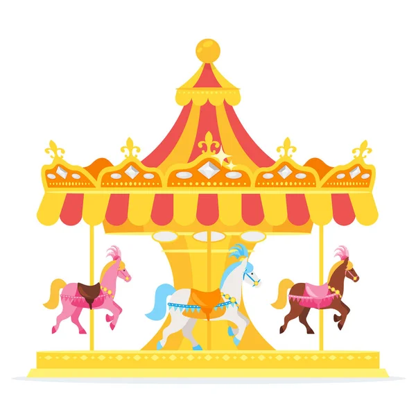 Illustration du carrousel — Image vectorielle