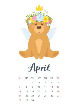 2019 şirin oyuncak ayı takvimi