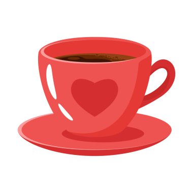 kahve menü tasarımı için simge