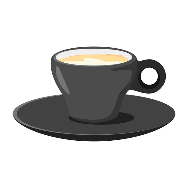 Icono para el diseño de menú de café — Archivo Imágenes Vectoriales