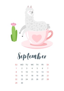 aylık takvim 2019 yılı