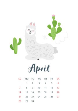 aylık takvim 2019 yılı