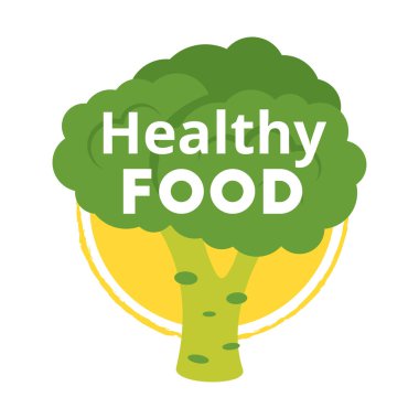 Doğal gıda etiket veya mühür.