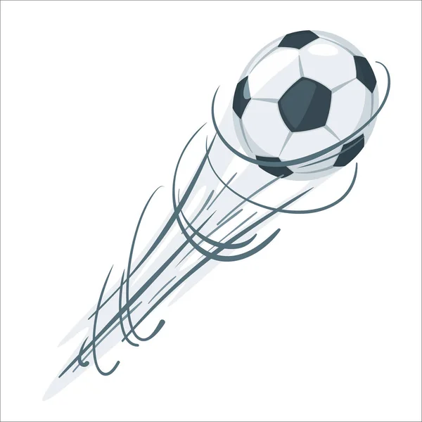 Soccer ball vector illustration. — Stock Vector