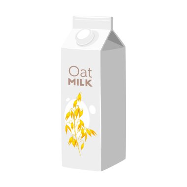 Beyaz arka plan üzerinde süt simgesi