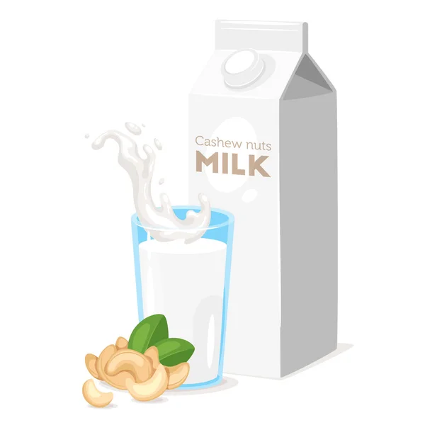 Melk pictogram op witte achtergrond — Stockvector