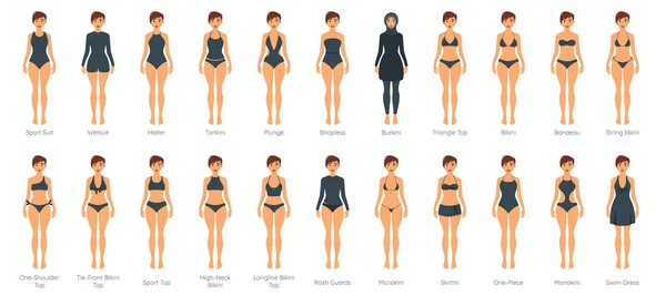 100,000 Women body types Vector Images