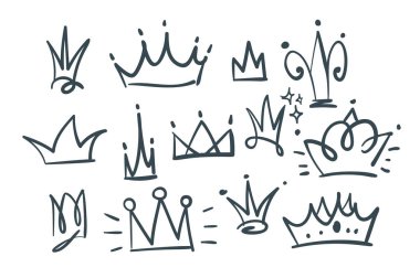 Doodle taç seti