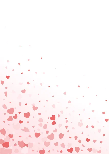 Valentine day border design template — Stock Vector