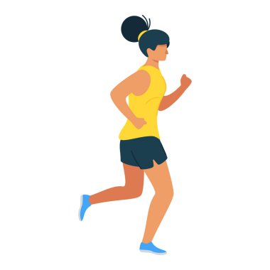 Jogger, çizgi film karakter tasarımı çalışan fitness eğitmeni.