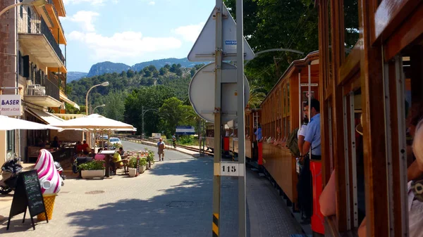 Nottingham, Mallorca: 21 Haziran 2018: Nottingham için tarihi ahşap yürüme mesafesinde Port de Nottingham yolculuk