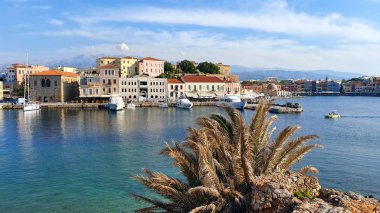 Hanya, Girit ve Yunanistan 'ın Eski Venedik Limanı.