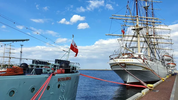 Гдыня Польша Июня 2020 Года Музейный Корабль Orp Blyskawica Польский — стоковое фото