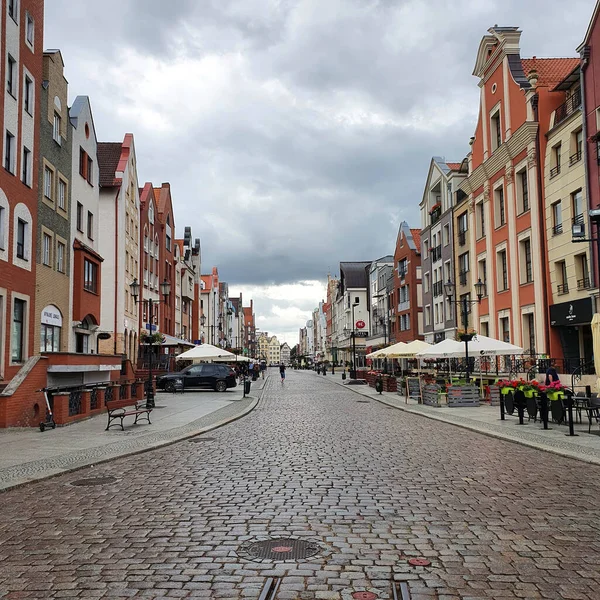 Elblag Polônia Julho 2020 Cidade Velha Elblag Polônia — Fotografia de Stock