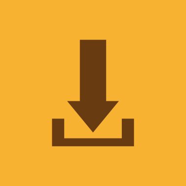 basit Download vektör simgesi