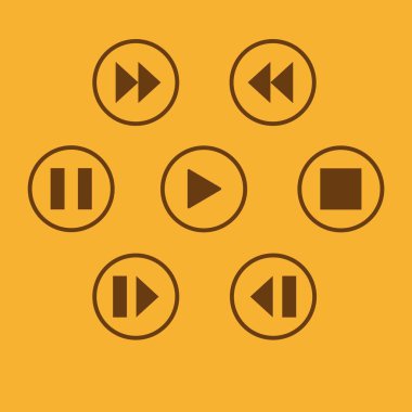 Media player kontrol butonu