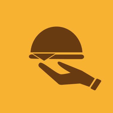 basit garson vektör çizim