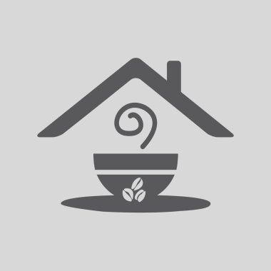 kahve fincanı vektör simgesi