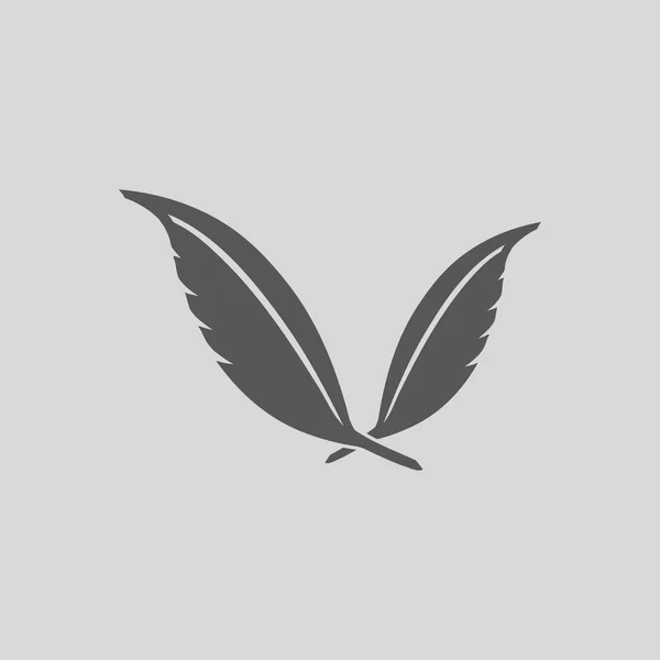 Öko Symbol Einfache Illustration — Stockvektor