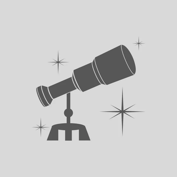 Telescope Icon Simple Illustration — Stock Vector