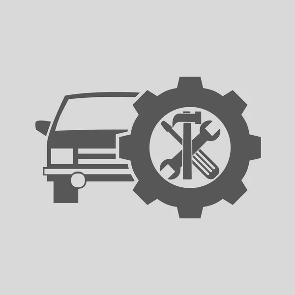 Auto Reparatie Vector Pictogram — Stockvector