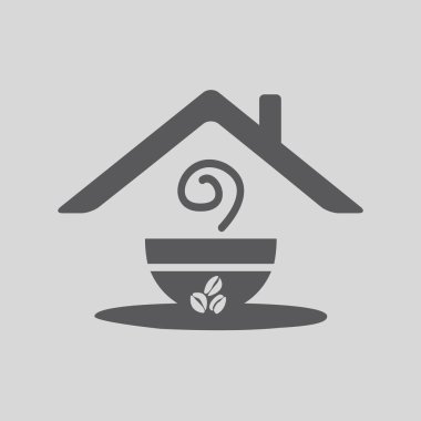 kahve fincanı vektör simgesi