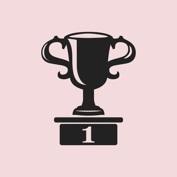 Champions Cup Vector Icon — Stock Vector