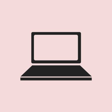 bilgisayar vektör simgesi basit örnek 