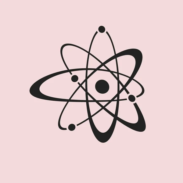 Atomzeichenvektorsymbol — Stockvektor