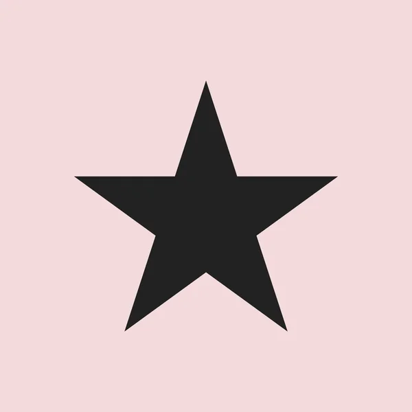 Semplice Vettore Star Icon — Vettoriale Stock