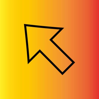 Vektör imleç basit örnek 