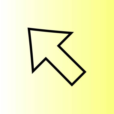 Vektör çizim imleç basit örnek