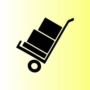 bulutsuz vektör simgesi basit örnek