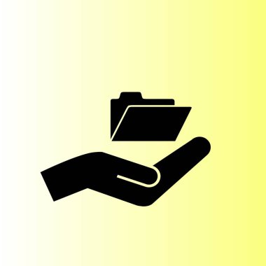 Klasör simgesi basit örnek