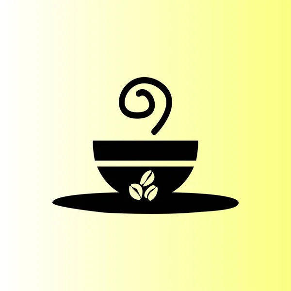 Taza Café Vector Icono — Vector de stock