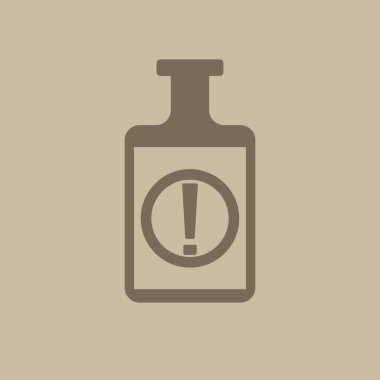 İzole kimya test tüpü